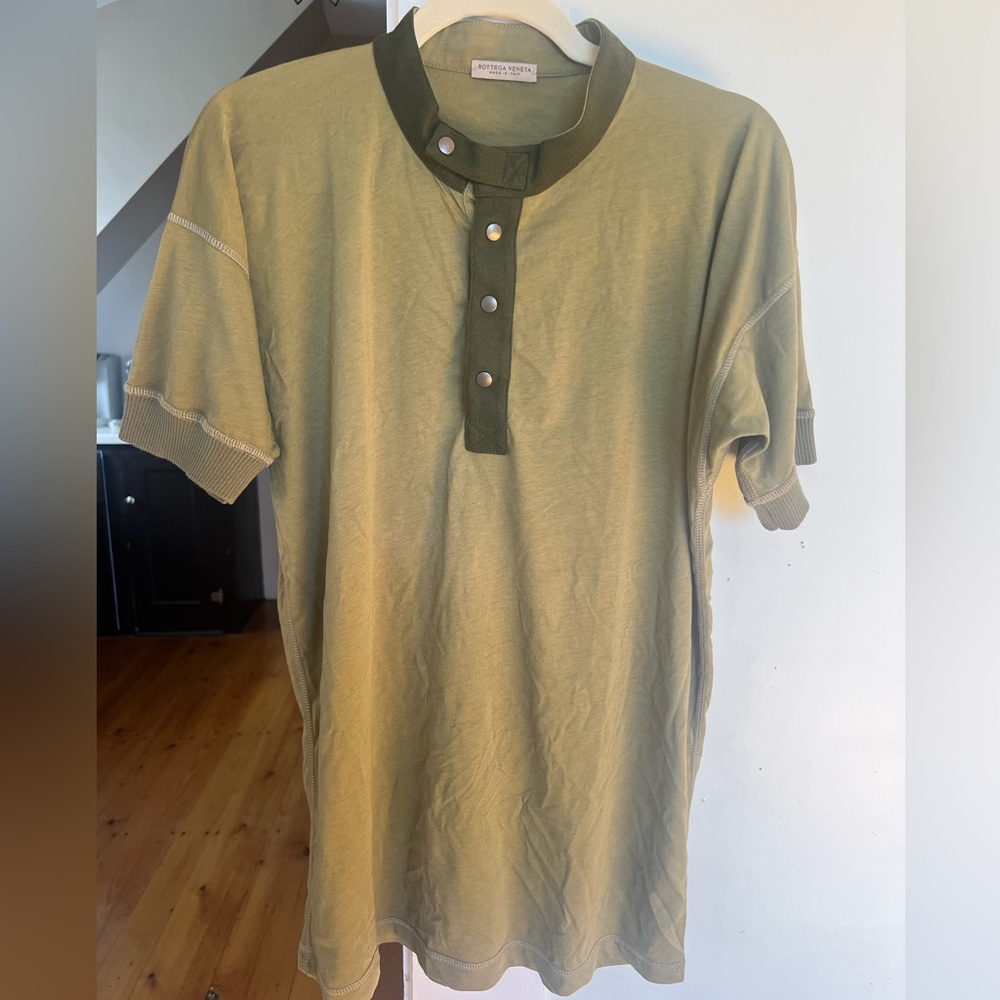Bottega veneta snap button t-shirt